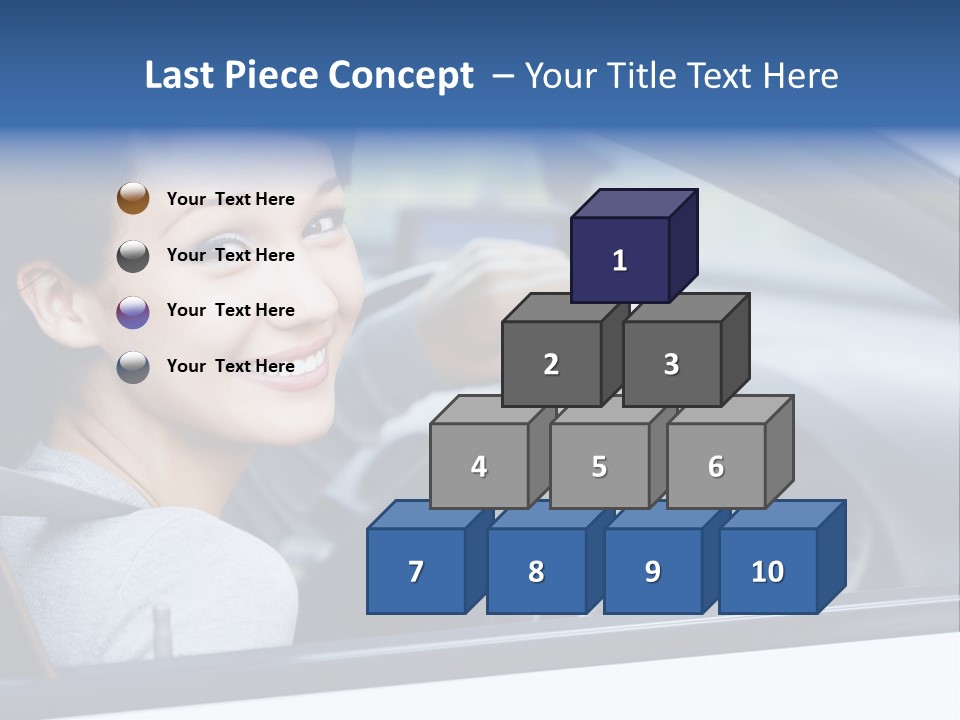 Excited Driver Cute PowerPoint Template