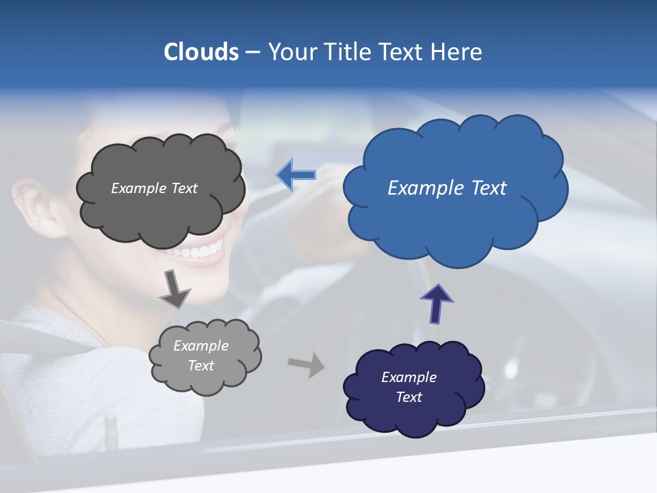 Excited Driver Cute PowerPoint Template