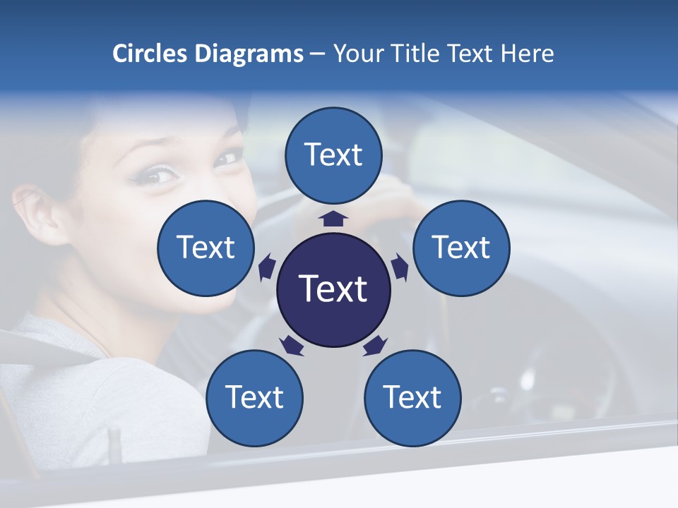 Excited Driver Cute PowerPoint Template