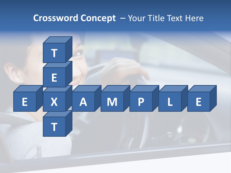 Excited Driver Cute PowerPoint Template