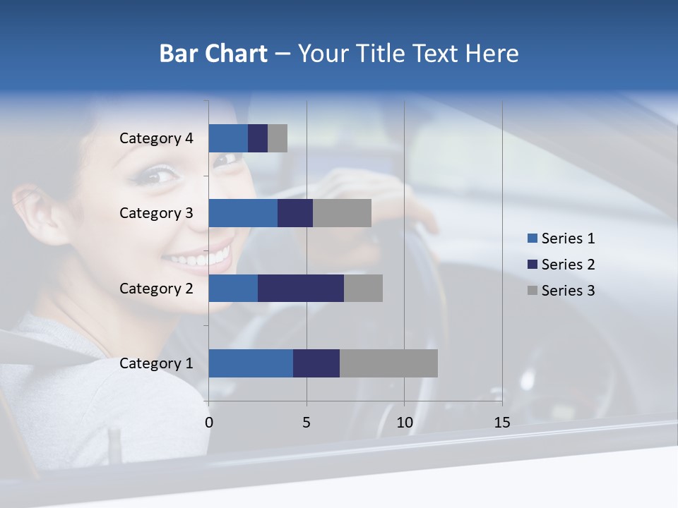 Excited Driver Cute PowerPoint Template