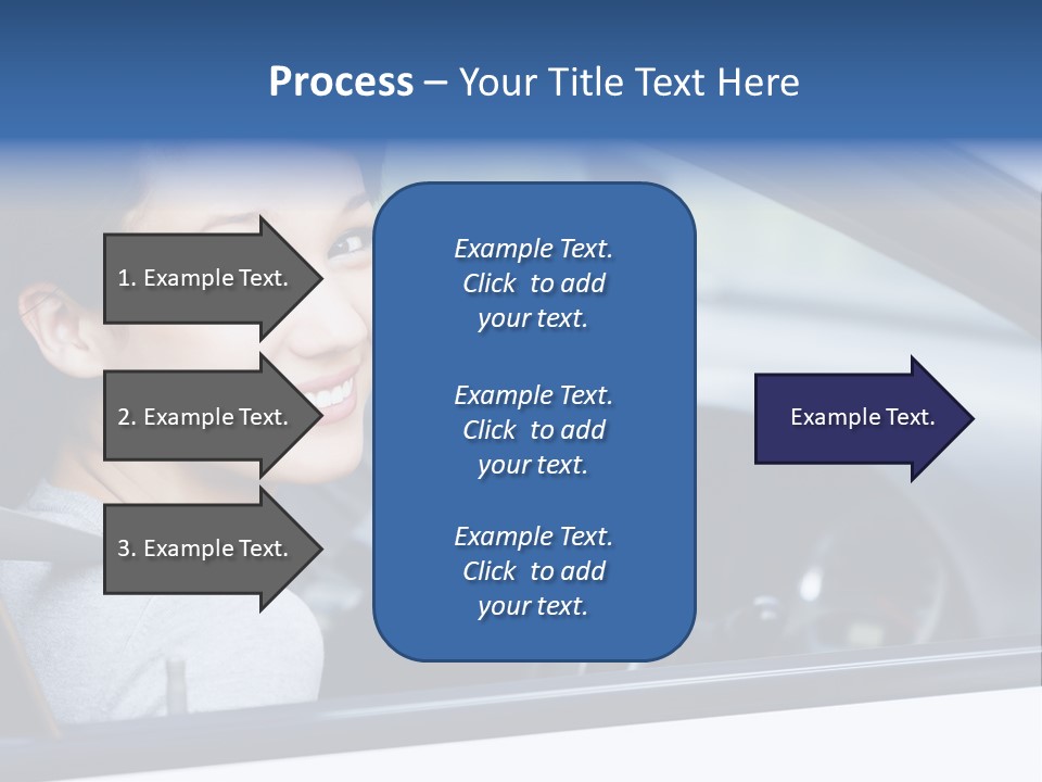 Excited Driver Cute PowerPoint Template