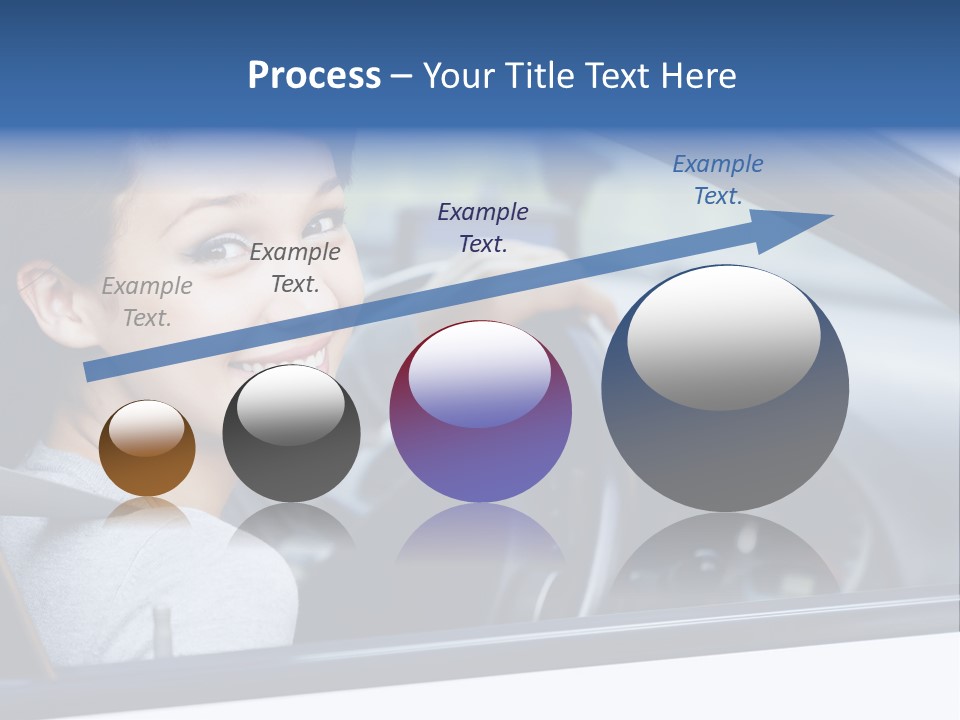 Excited Driver Cute PowerPoint Template