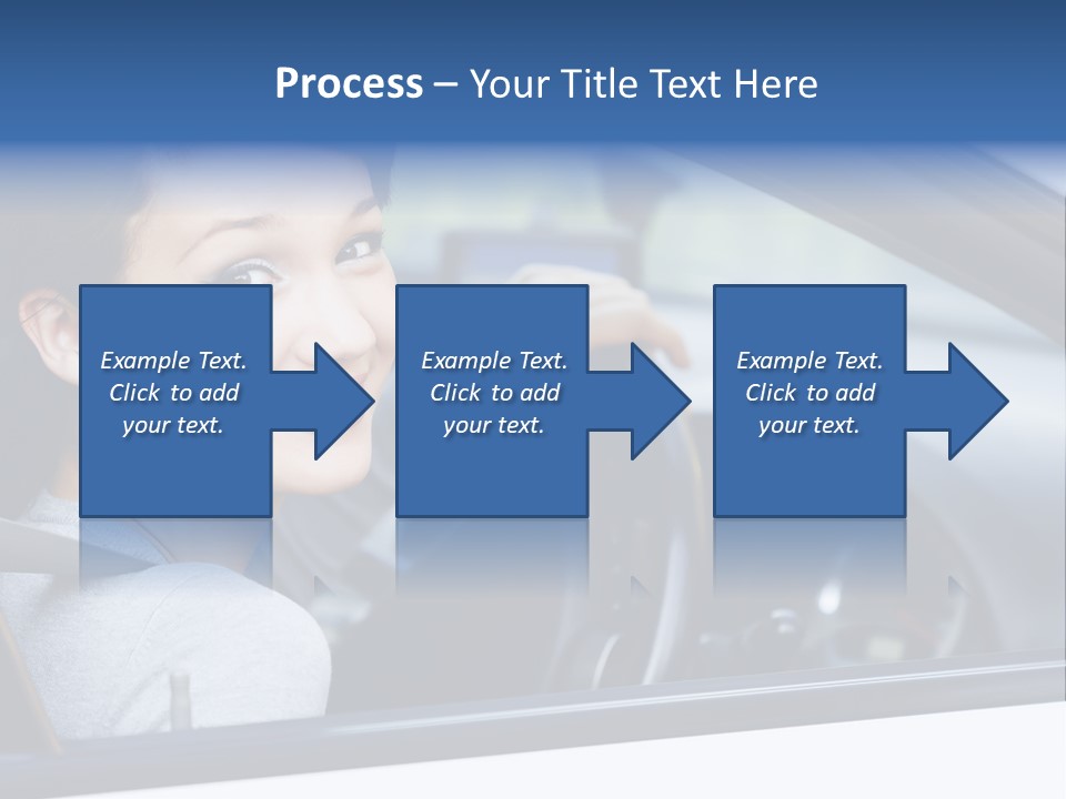 Excited Driver Cute PowerPoint Template