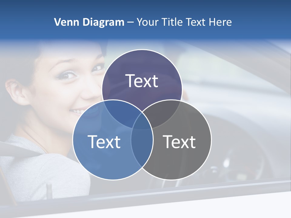 Excited Driver Cute PowerPoint Template