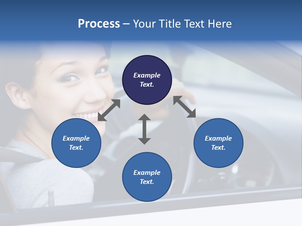 Excited Driver Cute PowerPoint Template