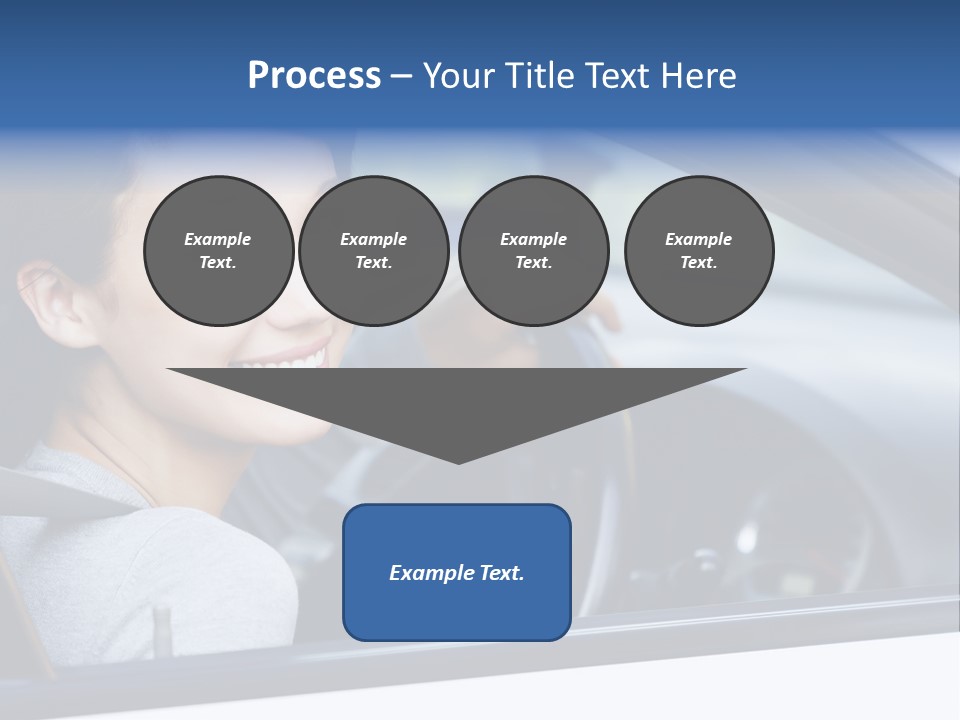 Excited Driver Cute PowerPoint Template