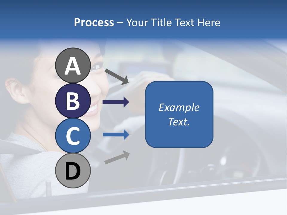 Excited Driver Cute PowerPoint Template