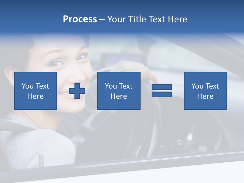 Excited Driver Cute PowerPoint Template