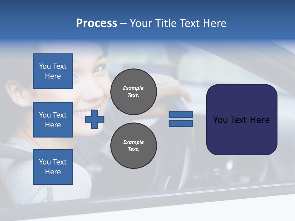 Excited Driver Cute PowerPoint Template