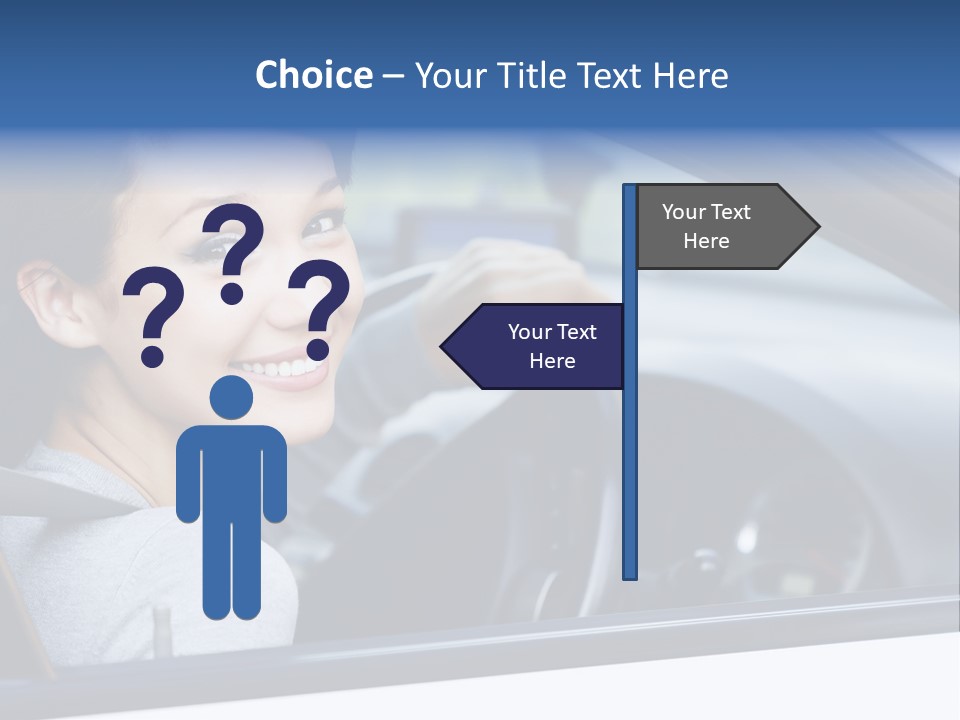 Excited Driver Cute PowerPoint Template