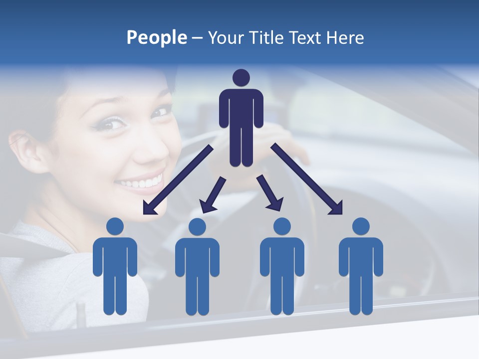 Excited Driver Cute PowerPoint Template