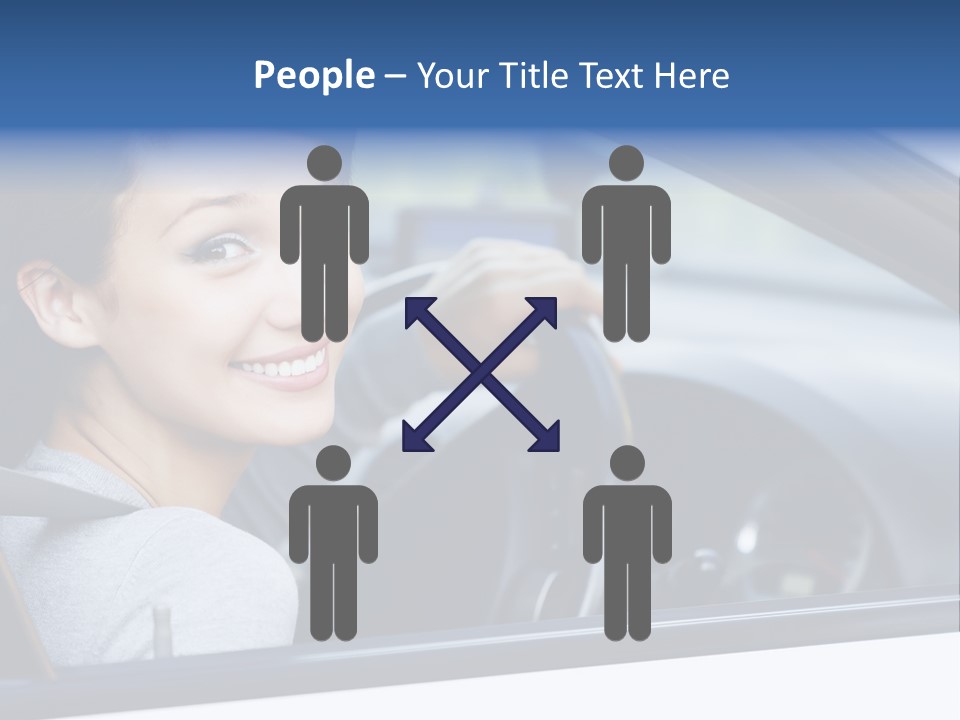 Excited Driver Cute PowerPoint Template