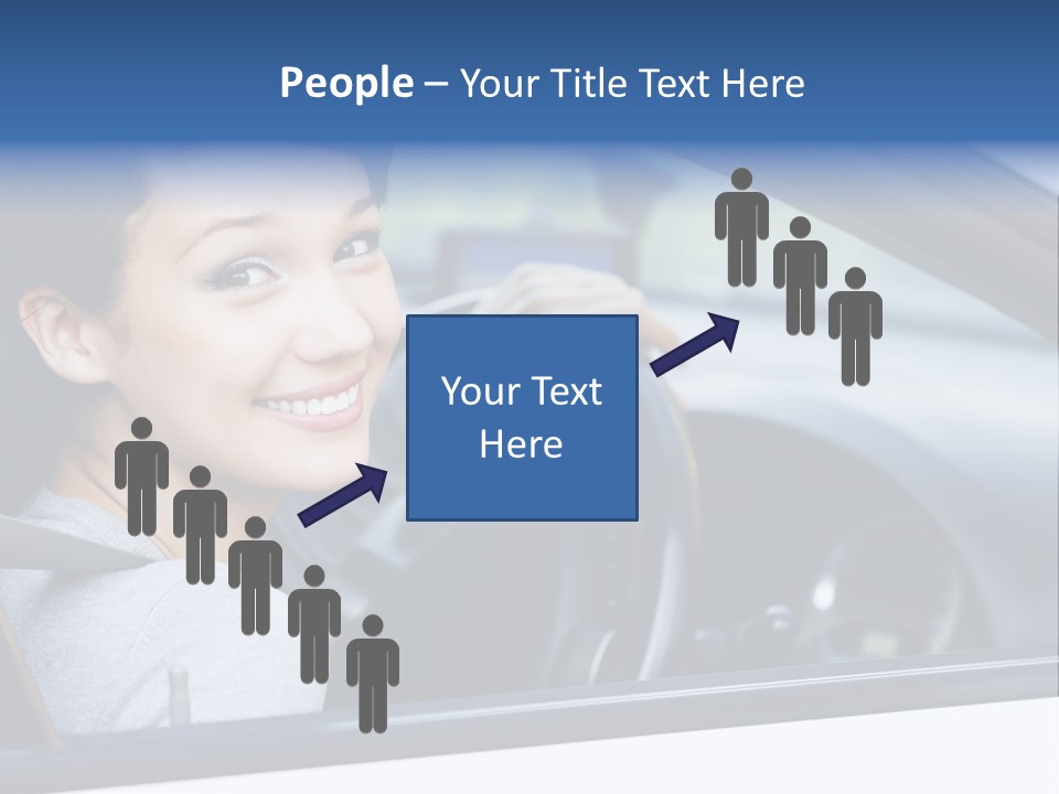 Excited Driver Cute PowerPoint Template