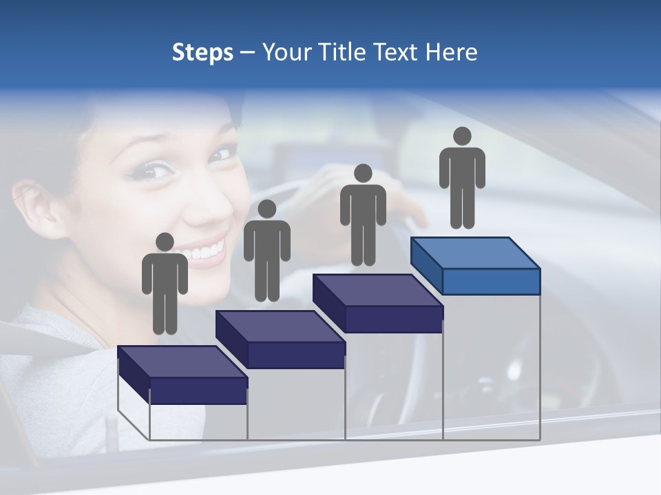 Excited Driver Cute PowerPoint Template