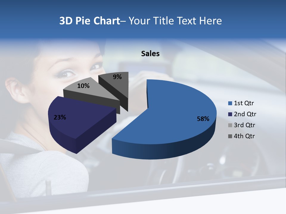 Excited Driver Cute PowerPoint Template
