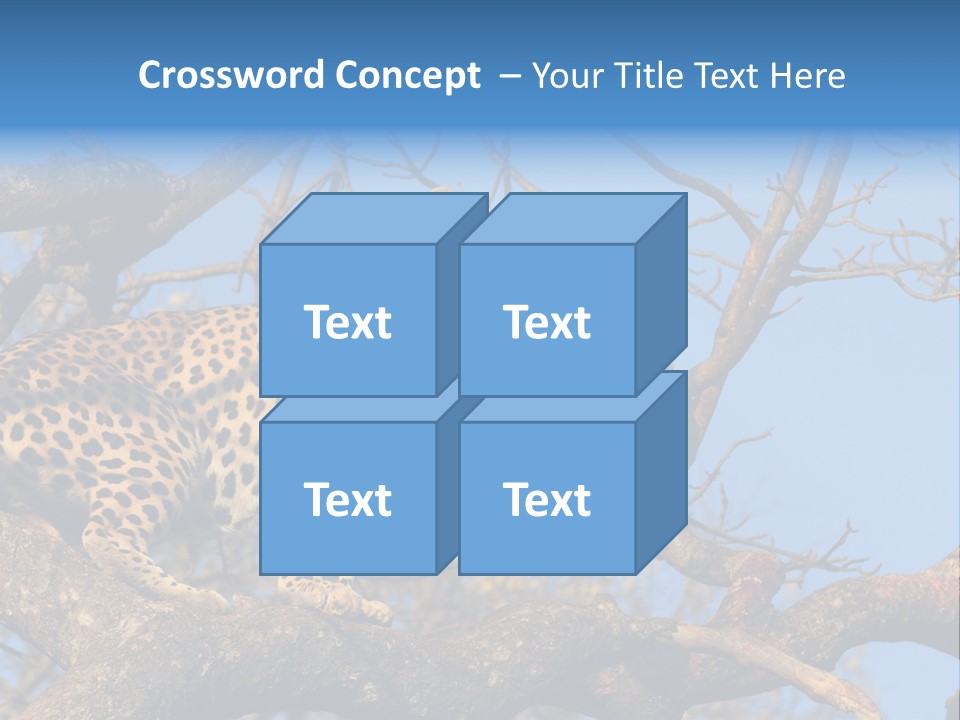 Safari Action Animal PowerPoint Template