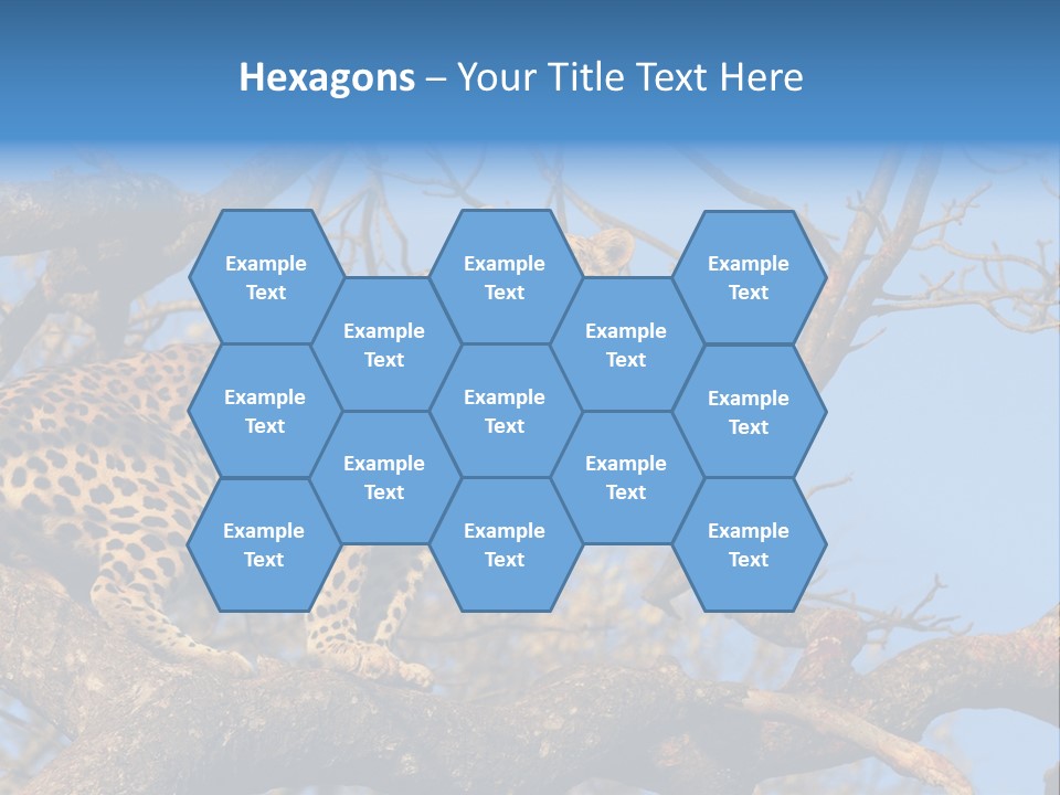 Safari Action Animal PowerPoint Template