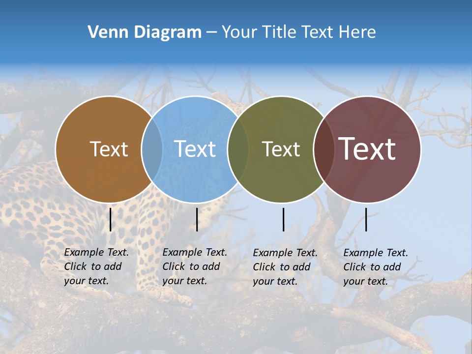 Safari Action Animal PowerPoint Template