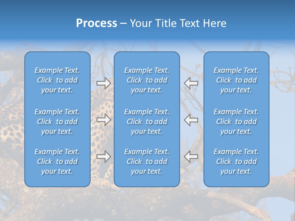Safari Action Animal PowerPoint Template