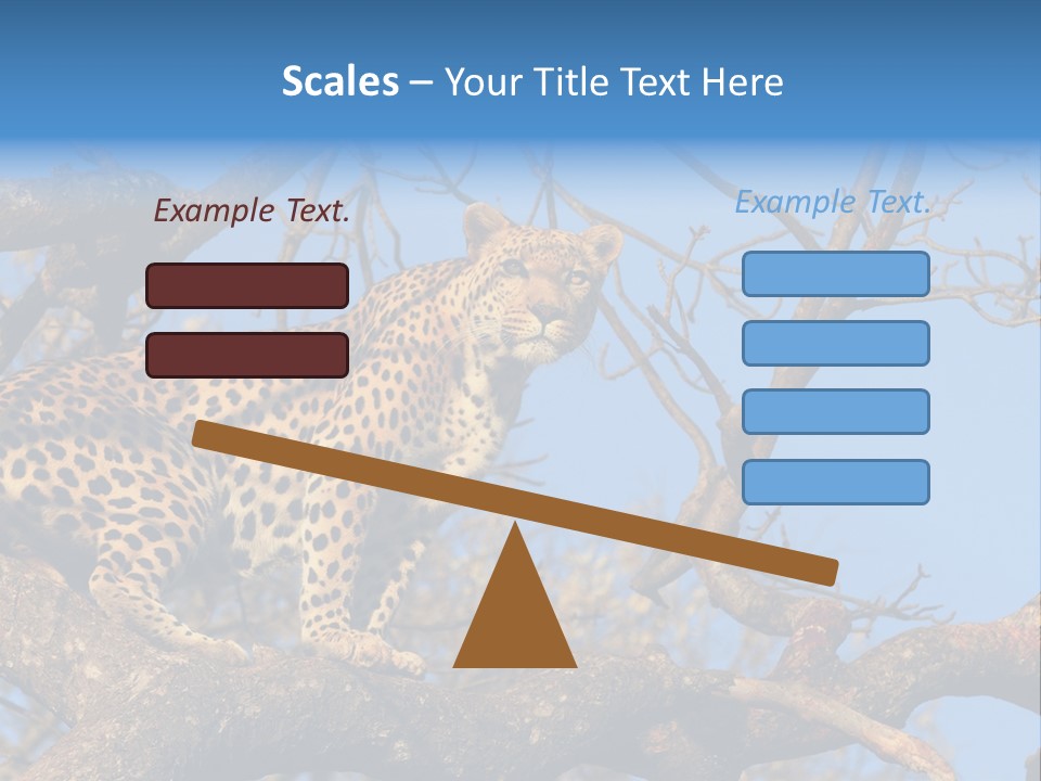 Safari Action Animal PowerPoint Template