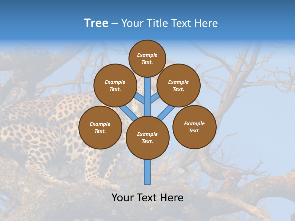 Safari Action Animal PowerPoint Template