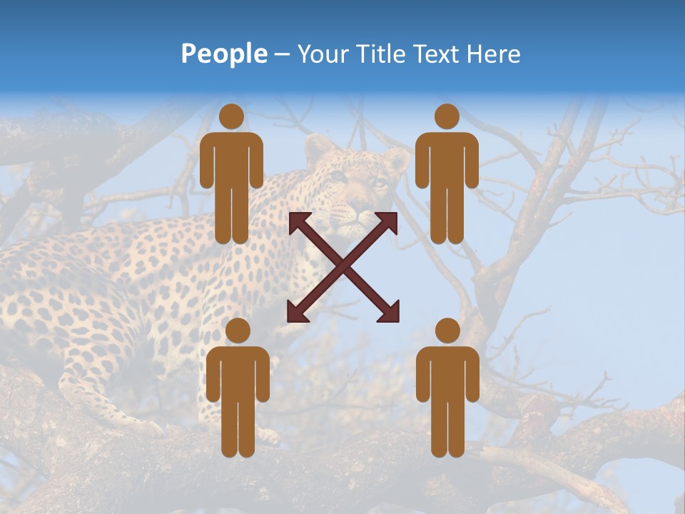 Safari Action Animal PowerPoint Template