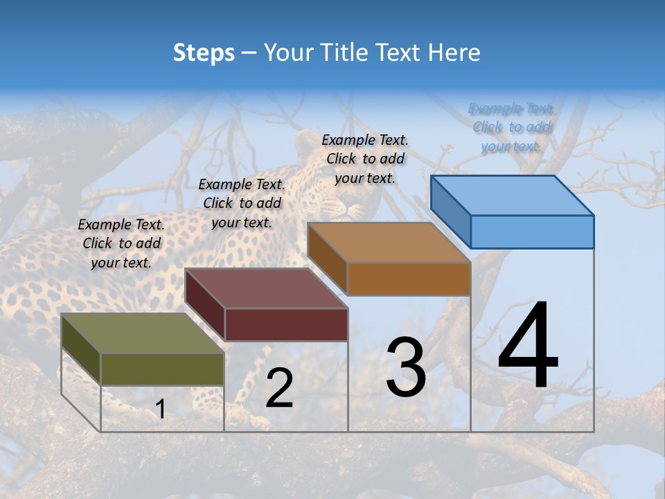 Safari Action Animal PowerPoint Template