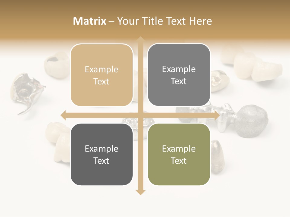 Scrap Teeth Dentist PowerPoint Template