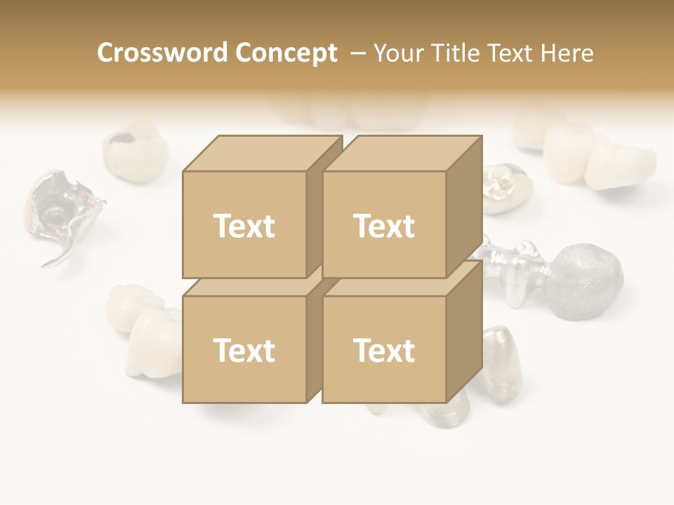 Scrap Teeth Dentist PowerPoint Template