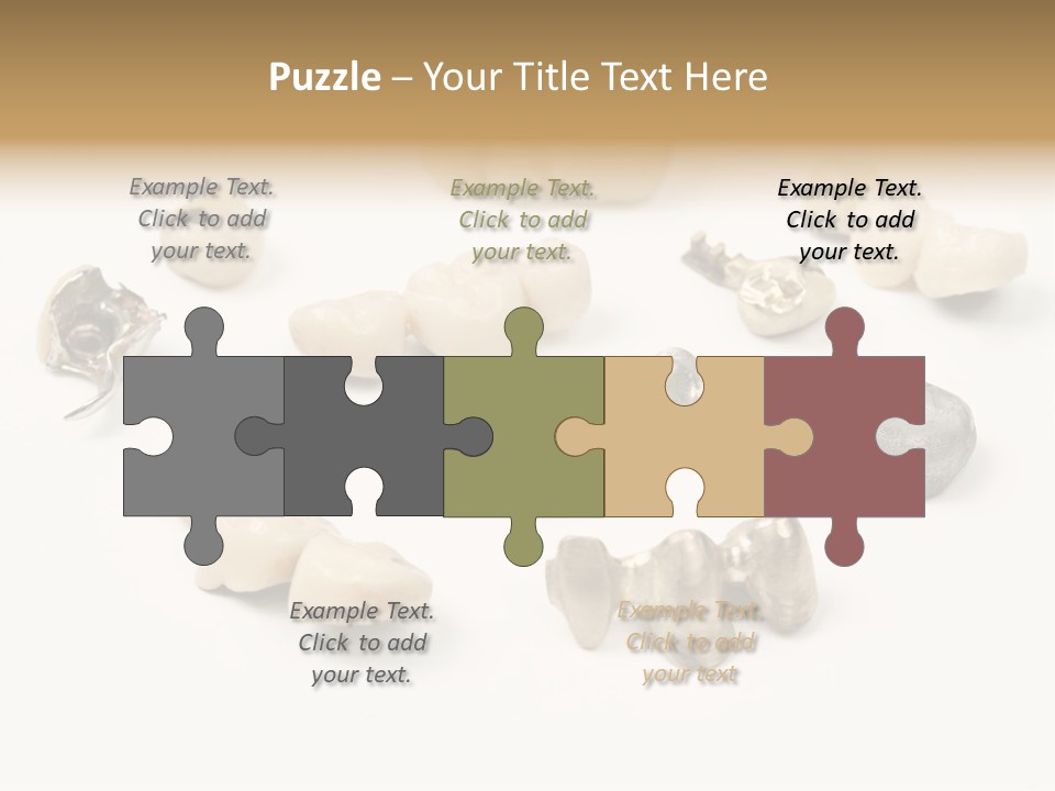 Scrap Teeth Dentist PowerPoint Template