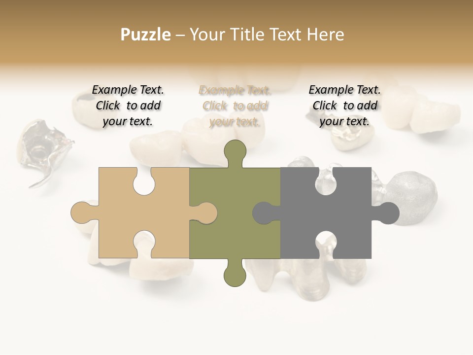 Scrap Teeth Dentist PowerPoint Template