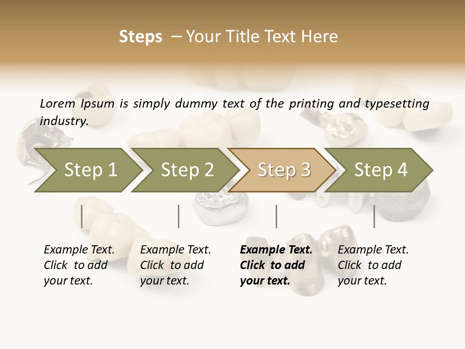 Scrap Teeth Dentist PowerPoint Template