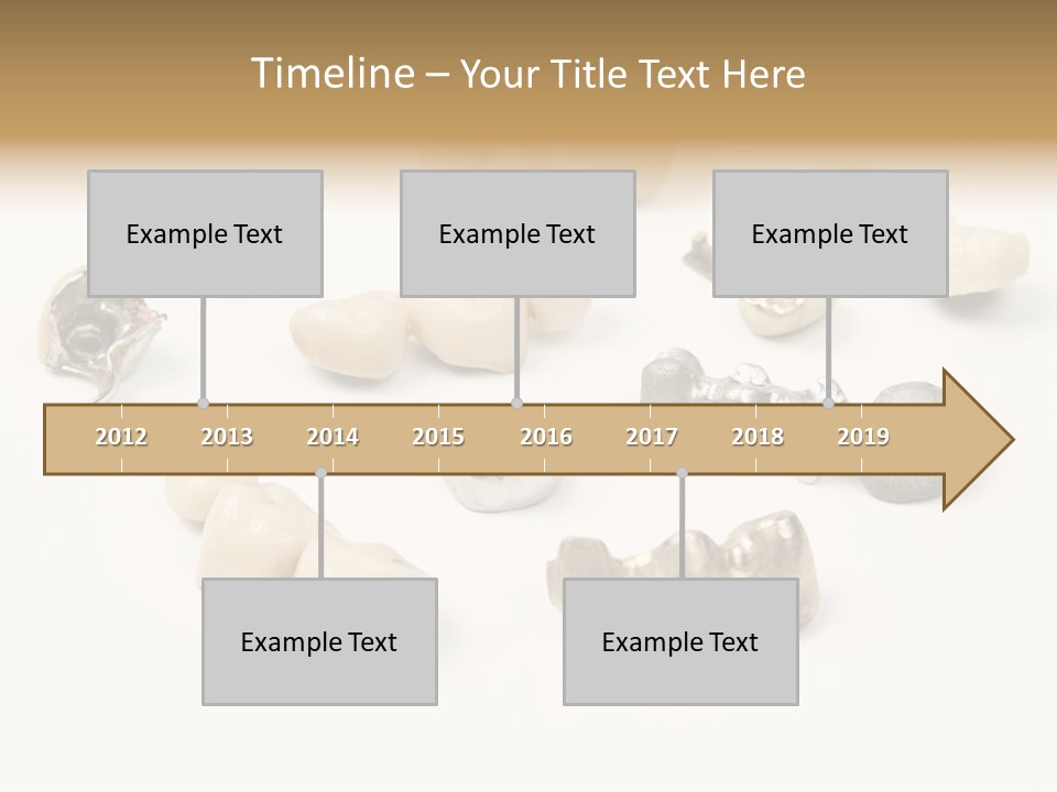 Scrap Teeth Dentist PowerPoint Template