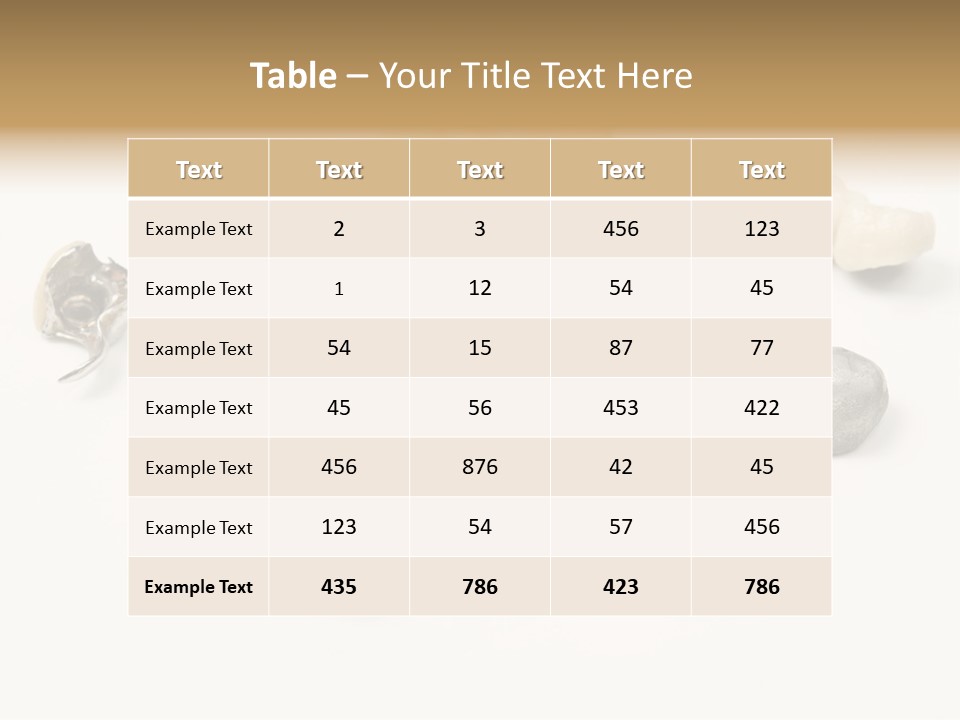 Scrap Teeth Dentist PowerPoint Template