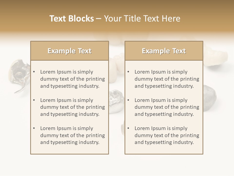 Scrap Teeth Dentist PowerPoint Template