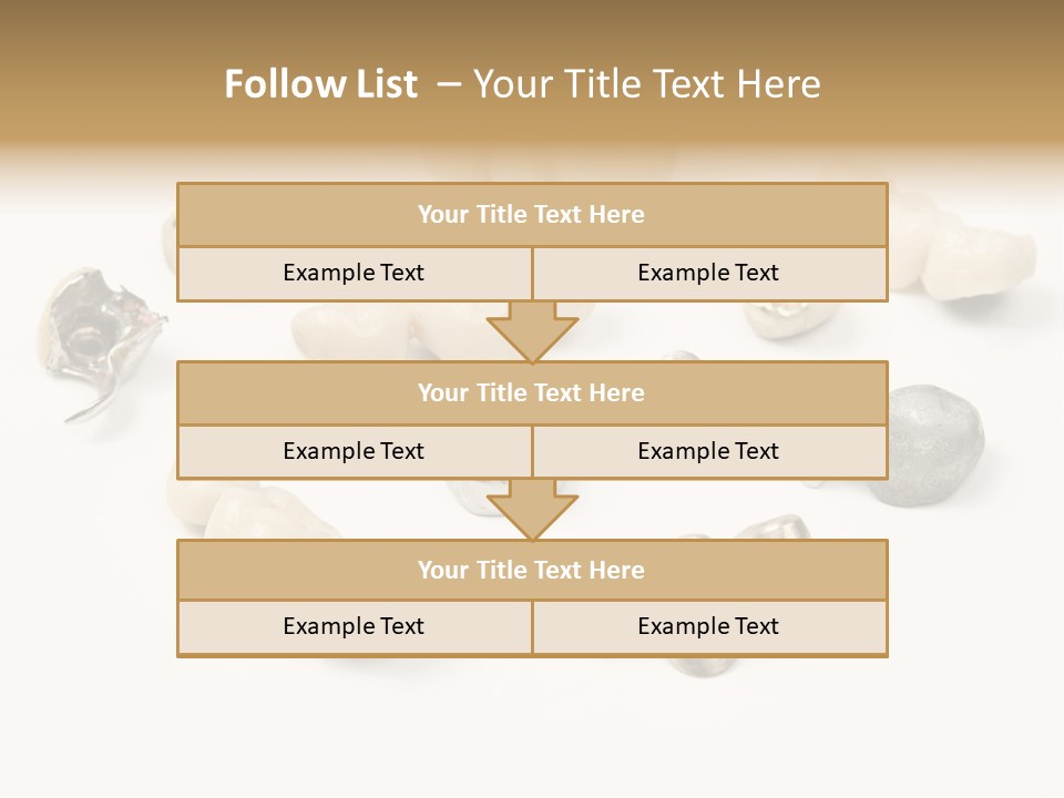 Scrap Teeth Dentist PowerPoint Template