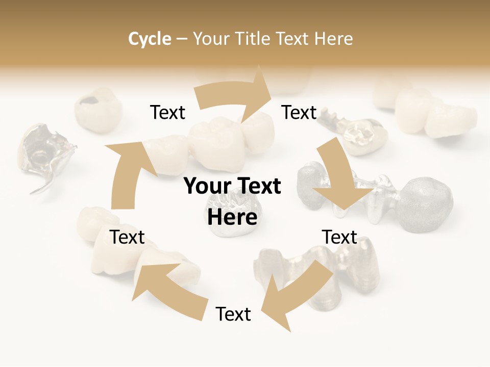 Scrap Teeth Dentist PowerPoint Template