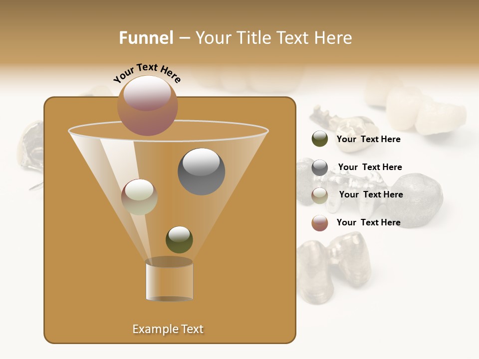 Scrap Teeth Dentist PowerPoint Template