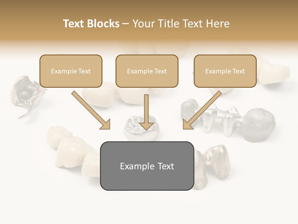 Scrap Teeth Dentist PowerPoint Template