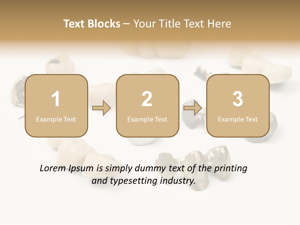 Scrap Teeth Dentist PowerPoint Template