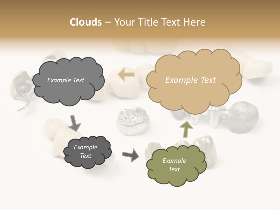 Scrap Teeth Dentist PowerPoint Template