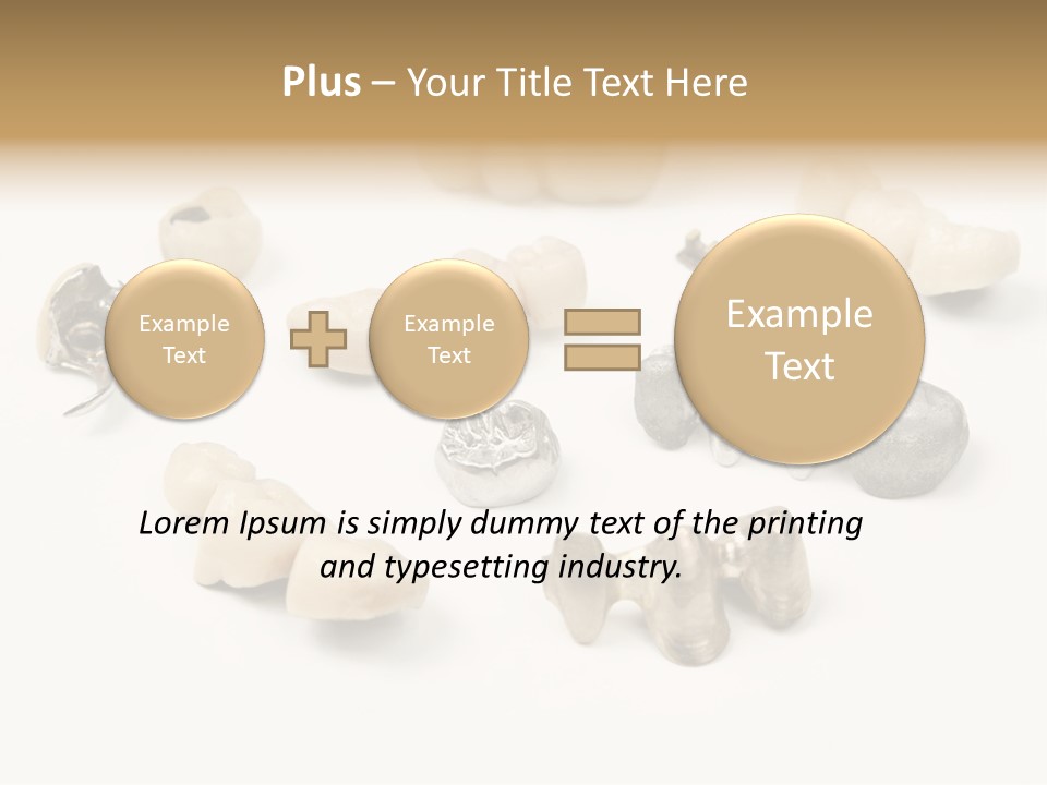 Scrap Teeth Dentist PowerPoint Template