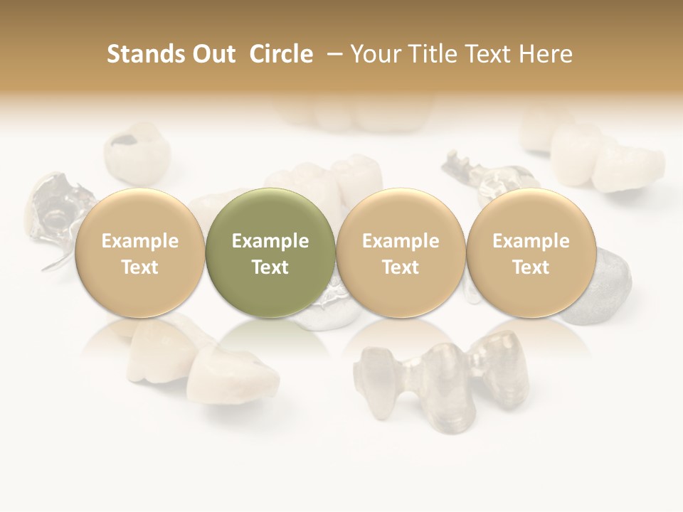 Scrap Teeth Dentist PowerPoint Template