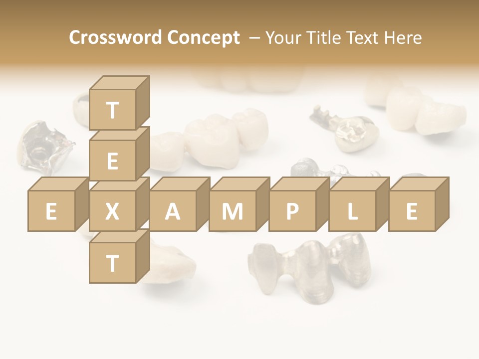 Scrap Teeth Dentist PowerPoint Template