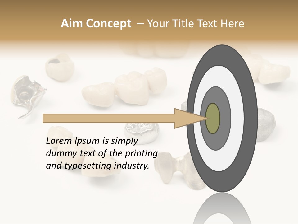 Scrap Teeth Dentist PowerPoint Template