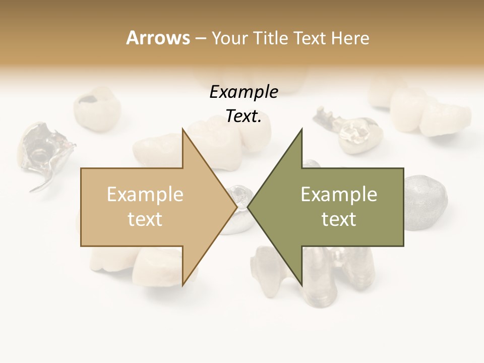 Scrap Teeth Dentist PowerPoint Template