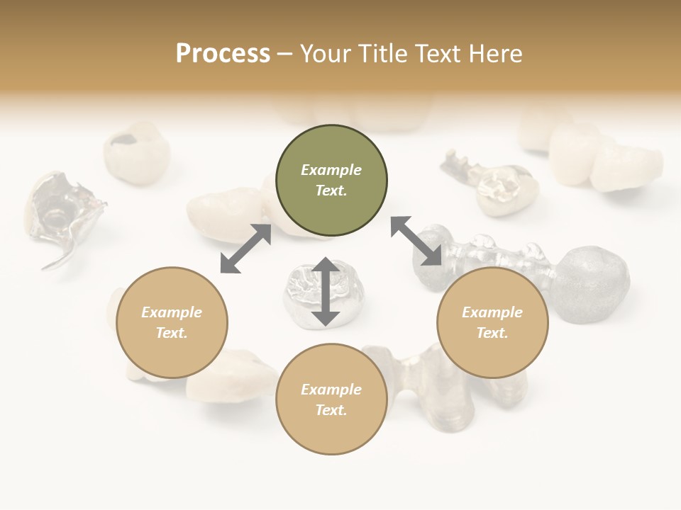 Scrap Teeth Dentist PowerPoint Template