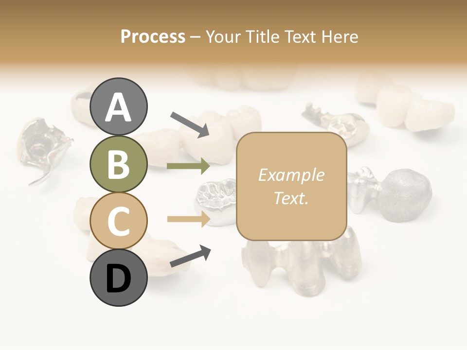 Scrap Teeth Dentist PowerPoint Template