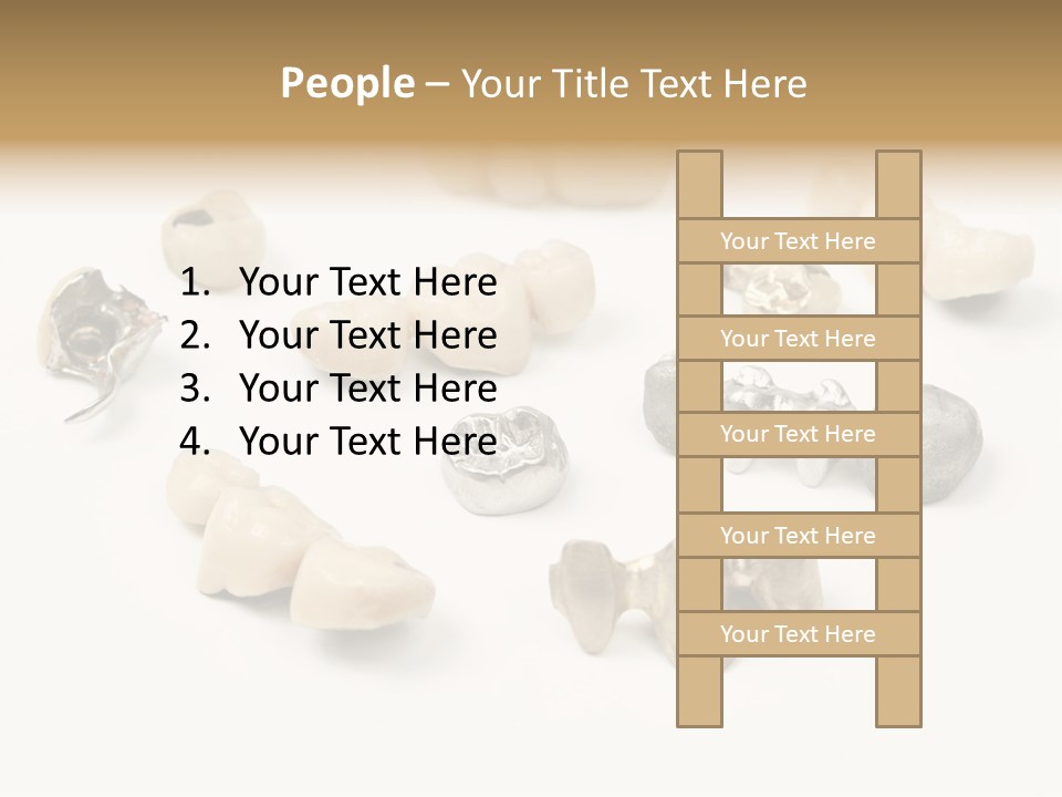 Scrap Teeth Dentist PowerPoint Template